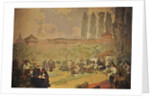The Printing of the Bible of Kralice in Ivancice (The cycle The Slav Epic) by Alfons Marie Mucha