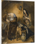 Illustration to the novel Wilhelm Meisters Apprenticeship by Johann Wolfgang von Goethe by Karl Pavlovich Briullov