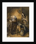 Illustration to the novel Wilhelm Meisters Apprenticeship by Johann Wolfgang von Goethe by Karl Pavlovich Briullov