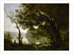 Recollection of Mortefontaine by Jean-Baptiste Camille Corot