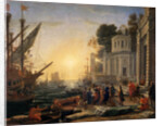 The Disembarkation of Cleopatra at Tarsus by Claude Lorrain