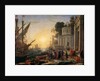 The Disembarkation of Cleopatra at Tarsus by Claude Lorrain