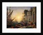 The Disembarkation of Cleopatra at Tarsus by Claude Lorrain