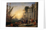 The Disembarkation of Cleopatra at Tarsus by Claude Lorrain