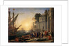 The Disembarkation of Cleopatra at Tarsus by Claude Lorrain