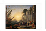 The Disembarkation of Cleopatra at Tarsus by Claude Lorrain