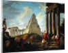 Alexander the Great Before the Tomb of Achilles by Hubert Robert