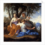 The Muses Clio, Euterpe, and Thalia by Eustache Le Sueur