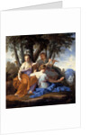 The Muses Clio, Euterpe, and Thalia by Eustache Le Sueur