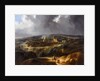 Jerusalem seen from Mount Josaphat by Auguste de Forbin