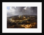 Jerusalem seen from Mount Josaphat by Auguste de Forbin