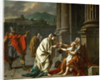 Belisarius Begging for Alms by Jacques Louis David