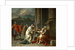 Belisarius Begging for Alms by Jacques Louis David