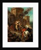 Rebecca Raped by a Knight Templar During the Sack of the Castle Frondeboeuf by Eugène Delacroix