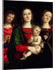 Madonna and Child with Saints Catherine of Alexandria and John the Baptist by Perugino