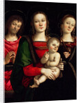 Madonna and Child with Saints Catherine of Alexandria and John the Baptist by Perugino