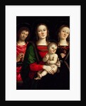 Madonna and Child with Saints Catherine of Alexandria and John the Baptist by Perugino