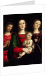 Madonna and Child with Saints Catherine of Alexandria and John the Baptist by Perugino