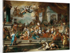 The Expulsion of Heliodorus from the Temple by Francesco Solimena