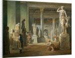 La salle des Saisons au Louvre by Hubert Robert