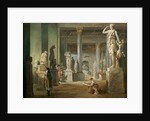 La salle des Saisons au Louvre by Hubert Robert