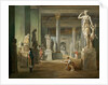 La salle des Saisons au Louvre by Hubert Robert