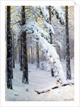 Winter Forest by Konstantin Yakovlevich Kryzhitsky