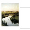 River landscape by Pavel Alexandrovich Briullov