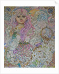 An angel of the pink lily by Yumi Sugai
