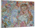 Angel with Lamb of God by Yumi Sugai