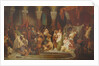 The baptism of Clovis by Jules Vincent Rigo