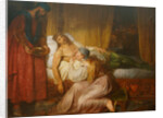 The sacrifice of Sibylla of Jerusalem by Félix Auvray