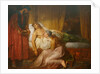 The sacrifice of Sibylla of Jerusalem by Félix Auvray