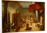 The Studio Interior of Abel de Pujol by Adrienne Marie Louise Grandpierre-Deverzy