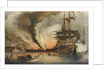 The Naval Battle of Navarino on 20 October 1827 by George Philip Reinagle