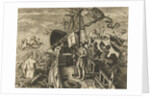 Christophorus Columbus Ligur (Americae Retectio) by Johannes Stradanus