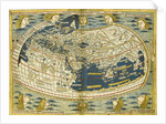 Ptolemy World map by Donnus Nicolaus Germanus