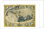 Ptolemy World map by Donnus Nicolaus Germanus