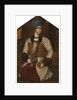 Portrait of Rustam Khan Zand by Muhammad Sadiq