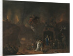 Orpheus and Eurydice in the Hell by Pieter Fris