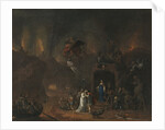 Orpheus and Eurydice in the Hell by Pieter Fris