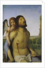 The Dead Christ Supported by an Angel by Antonello da Messina