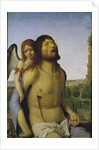 The Dead Christ Supported by an Angel by Antonello da Messina