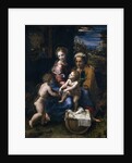 The Holy Family with John the Baptist and Saint Elizabeth (La Perla) by Raphael