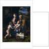 The Holy Family with John the Baptist and Saint Elizabeth (La Perla) by Raphael