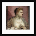 Lady Baring her Breast by Domenico Tintoretto