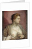 Lady Baring her Breast by Domenico Tintoretto
