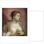 Lady Baring her Breast by Domenico Tintoretto