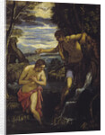 The Baptism of Christ by Domenico Tintoretto