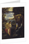 The Baptism of Christ by Domenico Tintoretto